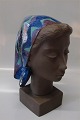 Royal 
Copenhagen 
Stoneware. 
2897-159 RC 
Aluminia 
Woman's head 
12.75" Johannes 
Hedegaard ...