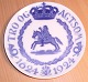 Royal 
Copenhagen 
Commemorative 
Plate #230
Inscription: 
Tro og Agtsom 
(faithful and 
Diligent) ...