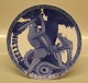 Royal 
Copenhagen 
Commemorative 
Plate #159
Year: 1915
Title / 
English: Saint 
George and the 
...