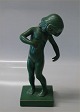 Little girl in 
jade green 
ceramic 888 
Venus Kalipygos 
Design Kai 
Nielsen 21 cm 
from  Ipsen ...