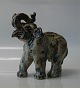 Royal 
Copenhagen 
Stoneware 21517 
RC Elephant 
19.5 cm, Knud 
Kyhn, October 
1957. 1st. In 
nice and ...