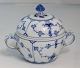 Blue Fluted Danish Porcelain 244-1 Sugar bowl 7 x 11 cm