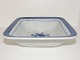 Aluminia 
Tranquebar, 
Square bowl.
Decoration 
number 11/1337.
Factory First.
Measures 19 
...