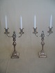 Candlesticks
English plated 
silver
