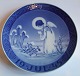 Royal 
Copenhagen (RC) 
Christmas Plate 
from 1945 
"Angel looking 
at Christmas 
rose”. Designed 
by ...