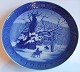 Royal 
Copenhagen (RC) 
Christmas Plate 
from 1967 "The 
Royal Oak”. 
Designed by Kaj 
Lange. In nice 
...