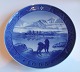 Royal 
Copenhagen (RC) 
Christmas Plate 
from 1968 "The 
last Umiak in 
Greenland”. 
Designed by Kaj 
...