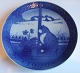 Royal 
Copenhagen (RC) 
Christmas Plate 
from 1970 "Cat 
on a window 
sill”. Designed 
by Kaj Lange. 
...