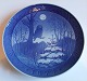 Royal 
Copenhagen (RC) 
Christmas Plate 
1974 "Winter 
Twilight”. 
Designed by Kaj 
Lange. In nice 
and ...