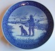 Royal 
Copenhagen (RC) 
Christmas Plate 
from 1977 
"Immervad 
Bridge”. 
Designed by Kaj 
Lange. In ...