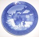 Royal 
Copenhagen (RC) 
Christmas Plate 
from 1980 
"Bringing home 
the Christmas 
Tree”. Designed 
by ...