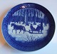 Royal 
Copenhagen (RC) 
Christmas Plate 
from 1984 
"Jingle Bells”. 
Designed by Kaj 
Lange. In nice 
...