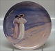 B&G 1988 Images 
of Skagen plate 
# 1 "Summer 
evening at 
Skagen South 
Beach" P.S. 
Kroejer 21 cm	
