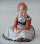 Royal 
Copenhagen 
12420 Girl from 
Funen 9 cm  
Carl 
Martin-Hansen 
(1877-1941) In 
mint and nice 
...