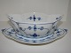 Royal 
Copenhagen Blue 
Fluted Plain, 
Gravy boat.
Decoration 
number 1/204.
Factory ...
