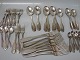 Danish Silver 
Cutlery - 
flatware Evald 
Nielsen No. 14 
2000 gram 
Marked 830 s 
and Sterling 
...
