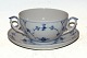 Royal 
Copenhagen 
Mussel painted 
Fluted, 
Bouillon cup 
with saucer.
Dec. No. 
1/2199
Diameter ...
