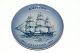 Bing & Grøndahl, Ship plate No. 16 - 1986 
Corvette "Galathera" 1832 - 1862