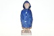 Bing & Grøndahl 
Figure, Boy 
with a raincoat 
and southwest 
Decoration No 
2532 
Factory ...