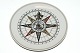 Royal 
Copenhagen 
Compass Platte, 
Gossip compass 
1800 Century 
Dek. No 523 / 
1250 
Year: ...