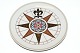 Royal 
Copenhagen 
Compass Platte, 
Christian IV `s 
marine compass 
1595 
Dek. No 135 - 
382 / ...