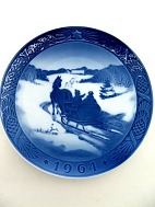 RC christmas plate 1964