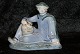 Hjorth Figure 
From Bornholm, 
Seated man with 
a jar 
It has a 
beautiful 
glaze. 
Stamp: L. ...