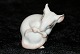 Bing & Grøndahl 
Figurine, Mouse 
- White 
Design: Dahl 
Jensen 
Dek. No 1728 
(Compare RC 
...