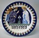 Royal 
Copenhagen 
Faience from 
Aluminia 
686-612 Large 
Christmas 
Plates 1909 The 
Annunciation of 
...