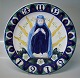 Royal 
Copenhagen 
Faience from 
Aluminia 
860-732 Large 
Christmas 
Plates 1912 
Mary 
worshipping the 
...