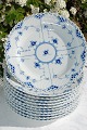 Royal 
Copenhagen 
porcelain. 
Royal 
Copenhagen Blue 
Fluted full 
lace. Dinner 
plate no. 
1/1084. ...