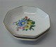 Bing and 
Grondahl Saxon 
Flower on white 
porcelain 
Marked with the 
three Royal 
Towers of ...