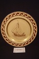 Ship plate 
hunting 
"eighteen 
hundreds" of 
Marstal 
motif NO 3