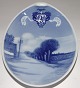 Rare Royal 
Copenhagen 
Commemorative 
Plate from 
1926. 
Inscription: 
1866 FDH 1926. 
Must be the ...