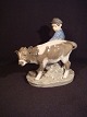 Royal 
Copenhagen 
figurine  
RC no 772
 Boy with Calf