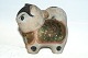 Money Box in 
the form of cat
Earthenware
Height 10 cm.
Length 11 cm.