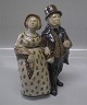 Bing & Grondahl 
Stoneware B&G 
7208 Man and 
wife in 
traditional 
clothes 29 x 20 
cm Gudrun 
Meedom. ...