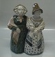 Bing & Grondahl 
Stoneware B&G 
7209 Two Women 
in Traditional 
dresses 25 x 19 
cm Gudrun 
Meedom. In ...