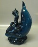 Royal 
Copenhagen 
Stoneware 21799 
RC Mermaid girl 
and whale 26 x 
16 cm, Knud 
Kyhn, November 
1960 ...