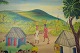 Y. Jn. René, Haitian artist. Naivist school. Oil on canvas. 1970