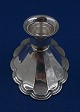 Candlestick 6cms on oval stand of Danish 830 silver