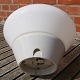 Ifö Sweden retro domed, light beige wall lamp for bathroom, in a fine condition.