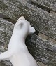 Dahl Jensen porcelain from Denmark, Figurine No 1330 Ferret with a chip behind the right ear