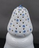 Blaue Blume Glatt dänisch Geschirr. Grosse Streuerdose Nr. 8222, 18,5cm