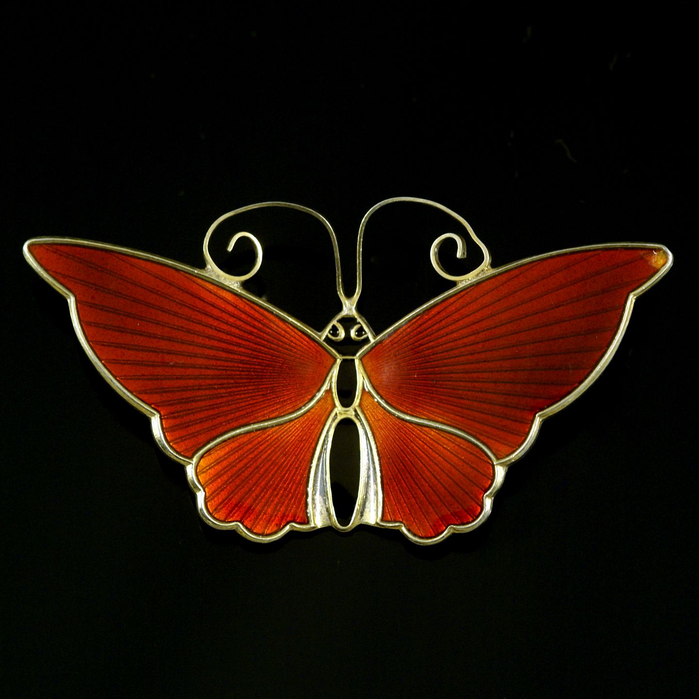 David andersen butterfly shop brooch