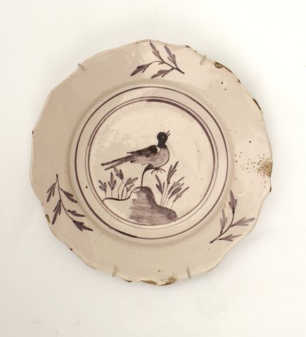 Eckernförde plate with bird