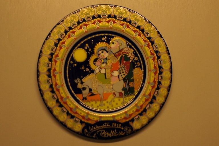 Rosenthal Wiinblad Christmas plate from 1979.