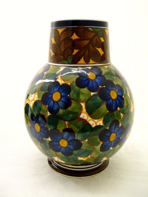 Aluminia vase sold