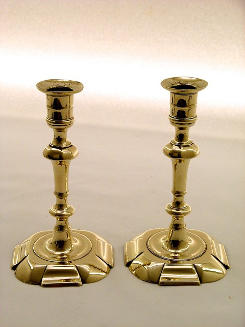 Brass candlesticks
sold