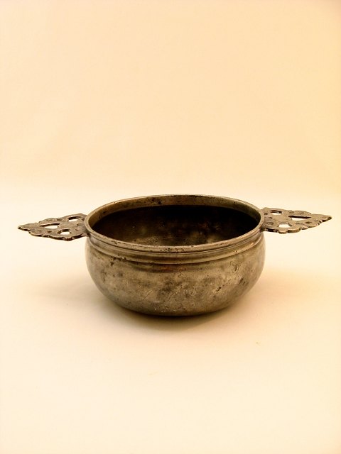 Pewter ear bowl sold